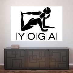 Painel Adesivo de Parede - Ioga - Yoga - 1362pn