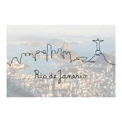 Painel Adesivo de Parede - Rio de Janeiro - Mundo - 1378pn - comprar online