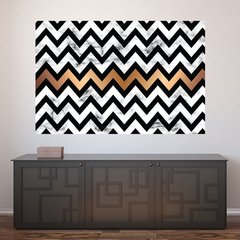 Painel Adesivo de Parede - Abstrato - Chevron - 1388pn