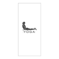 Adesivo Decorativo de Porta - Yoga - 1395cnpt na internet