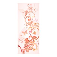 Adesivo Decorativo de Porta - Floral - 1400cnpt na internet