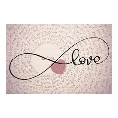Painel Adesivo de Parede - Amor - Love - 1418pn - comprar online