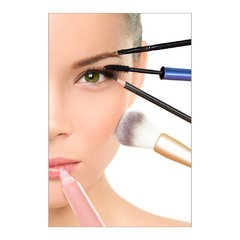 Painel Adesivo de Parede - Salão de Beleza - Maquiagem - 1437pn - comprar online