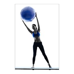 Painel Adesivo de Parede - Fitness - Pilates - 1455pn - comprar online