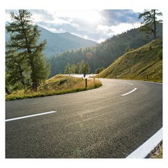 Papel de Parede Estrada Rodovia Paisagem Sala Painel Adesivo - 145pc - comprar online