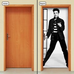 Adesivo Decorativo de Porta - Elvis Presley - 147cnpt - comprar online