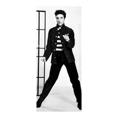 Adesivo Decorativo de Porta - Elvis Presley - 147cnpt na internet
