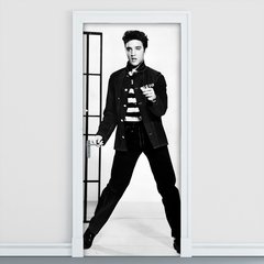 Adesivo Decorativo de Porta - Elvis Presley - 147cnpt
