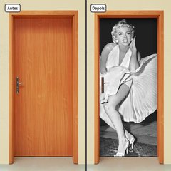 Adesivo Decorativo de Porta - Marilyn Monroe - 148cnpt - comprar online