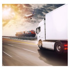 Papel de Parede Transporte Caminhão Logistica Sala Painel Adesivo - 148pc - comprar online