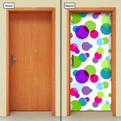 Adesivo Decorativo de Porta - Abstrato - 1506cnpt - comprar online