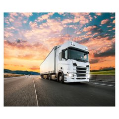 Papel de Parede Transporte Caminhão Logistica Sala Painel Adesivo - 150pc na internet