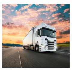 Papel de Parede Transporte Caminhão Logistica Sala Painel Adesivo - 150pc - comprar online