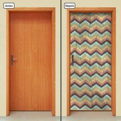 Adesivo Decorativo de Porta - Chevron - 1512cnpt - comprar online