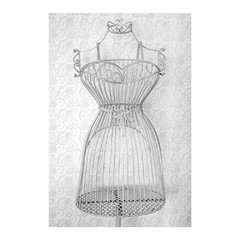 Painel Adesivo de Parede - Manequim de Costura - Moda - 1528pn - comprar online