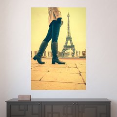 Painel Adesivo de Parede - Torre Eiffel - Paris - 1535pn