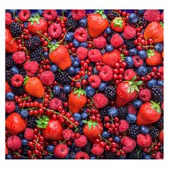 Papel de Parede Frutas Vermelhas Suco Saúde Sala Painel Adesivo - 153pc - comprar online