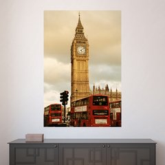 Painel Adesivo de Parede - Big Ben - Londres - 1540pn