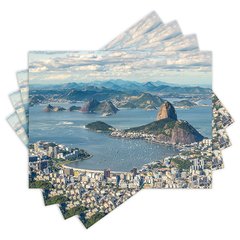 Jogo Americano com 4 peças - Rio de Janeiro - 1541Jo