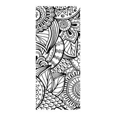 Adesivo Decorativo de Porta - Mandalas - Flores - 156cnpt na internet