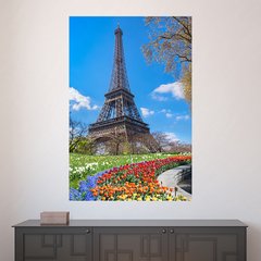 Painel Adesivo de Parede - Torre Eiffel - Paris - 1571pn