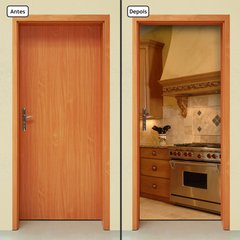 Adesivo Decorativo de Porta - Cozinha - 1578cnpt - comprar online