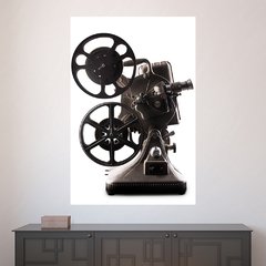 Painel Adesivo de Parede - Projetor - Cinema - 1594pn
