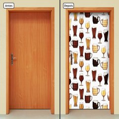 Adesivo Decorativo de Porta - Cerveja - 1600cnpt - comprar online