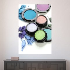 Painel Adesivo de Parede - Salão de Beleza - Maquiagem - 1601pn