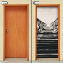 Adesivo Decorativo de Porta - Escada - 1602cnpt - comprar online