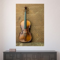 Painel Adesivo de Parede - Violino - Música - 1611pn