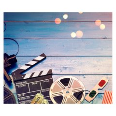 Papel de Parede Cinema Filme Madeira Sala Painel Adesivo - 162pc na internet