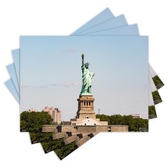 Jogo Americano com 4 peças - Estátua da Liberdade - Estados Unidos - 1638Jo