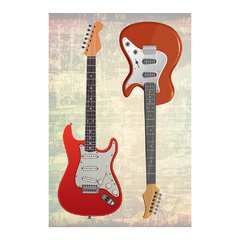 Painel Adesivo de Parede - Guitarra - Música - 1642pn - comprar online