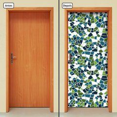 Adesivo Decorativo de Porta - Abstrato - 1646cnpt - comprar online