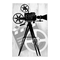Painel Adesivo de Parede - Cinema - Projetor - Filmes - 1646pn - comprar online