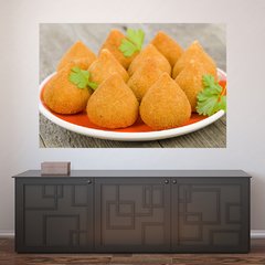 Painel Adesivo de Parede - Coxinha - Cozinha - Lanchonete - 1665pn