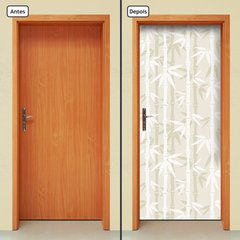 Adesivo Decorativo de Porta - Bambu - 1666cnpt - comprar online