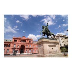 Painel Adesivo de Parede - Buenos Aires - Argentina - Casa Rosada - 1666pn - comprar online