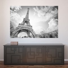 Painel Adesivo de Parede - Torre Eiffel - Paris - 1668pn