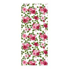 Adesivo Decorativo de Porta - Flores - Rosas - 1674cnpt na internet