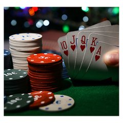 Papel de Parede Poker Salão de Jogos Cartas Sala Painel Adesivo - 167pc - comprar online