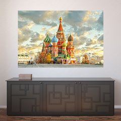 Painel Adesivo de Parede - Rússia - Moscou - Mundo - 1680pn