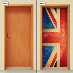 Adesivo Decorativo de Porta - Bandeira Reino Unido - 168cnpt - comprar online
