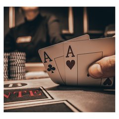 Papel de Parede Poker Salão de Jogos Cartas Sala Painel Adesivo - 168pc - comprar online