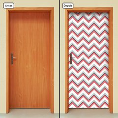 Adesivo Decorativo de Porta - Chevron - 1690cnpt - comprar online