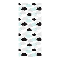 Adesivo Decorativo de Porta - Nuvens - Infantil - 1705cnpt na internet