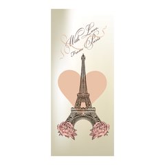 Adesivo Decorativo de Porta - Paris - Love - 170cnpt na internet