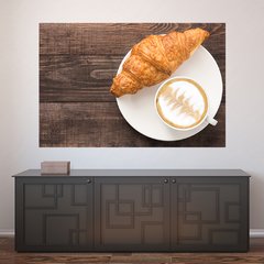 Painel Adesivo de Parede - Café - Cafeteria - Lanchonete - 1714pn