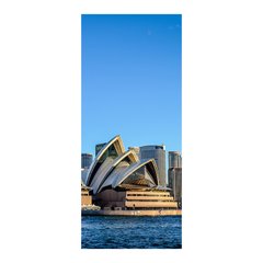 Adesivo Decorativo de Porta - Sydney - Austrália - 1723cnpt na internet